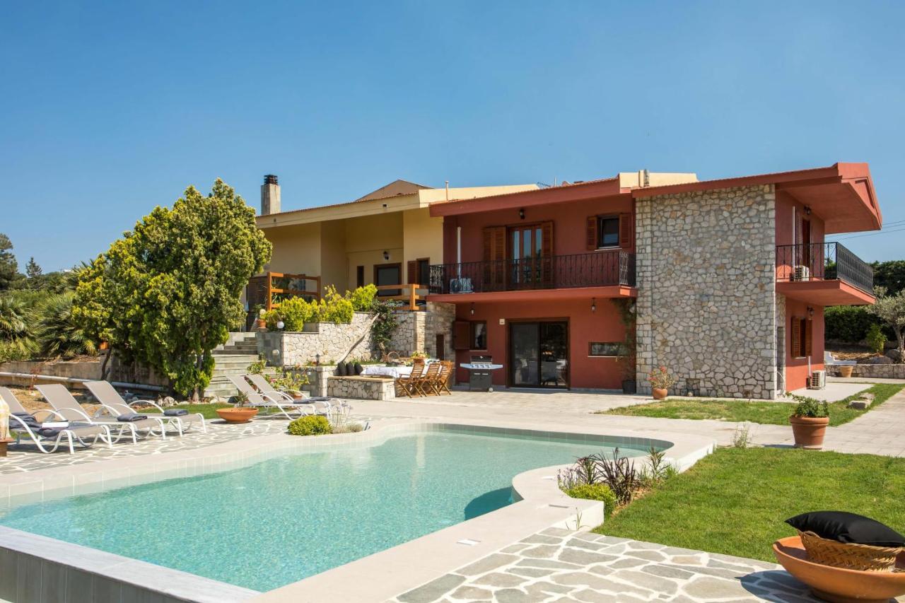 Emarmene Home With Private Pool Near Rhodes Town & Airport Koskinou  外观 照片
